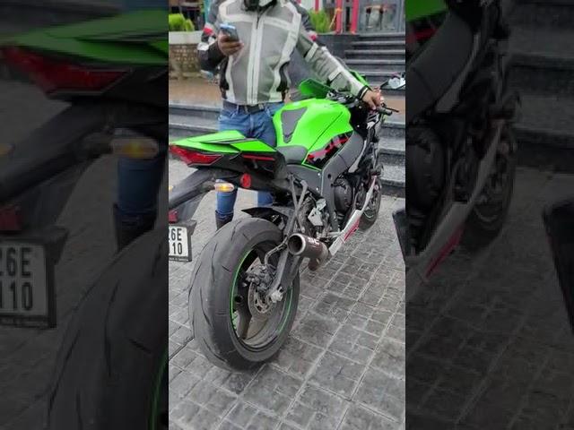 Loudest sc project on zx10r #ninja #kawasakininja #kawasakininjah2 #kawasaki #shorts #superbike