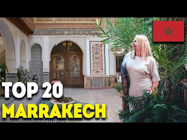 20 BEST Things To Do in Marrakech Morocco   (2024 GUIDE)