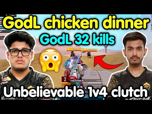 GodL vs Soul  Godlike chicken dinner  32 kills domination 