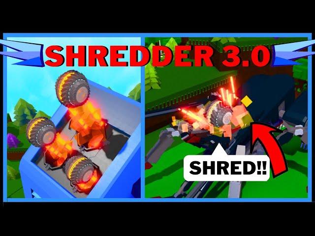 Destructive SHREDDER DRONE 3.0 (MG Excelsus Boss Fight) In Build A Boat For Treasure ROBLOX