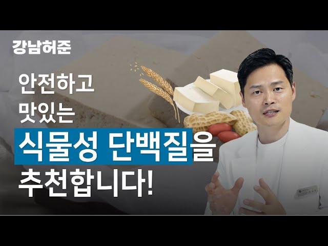 이제 식물성 단백질도 챙겨 보아요~ 최고의 식물성 단백질 추천