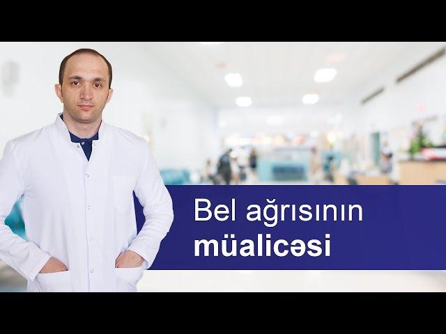 Bel ağrısının müalicəsi