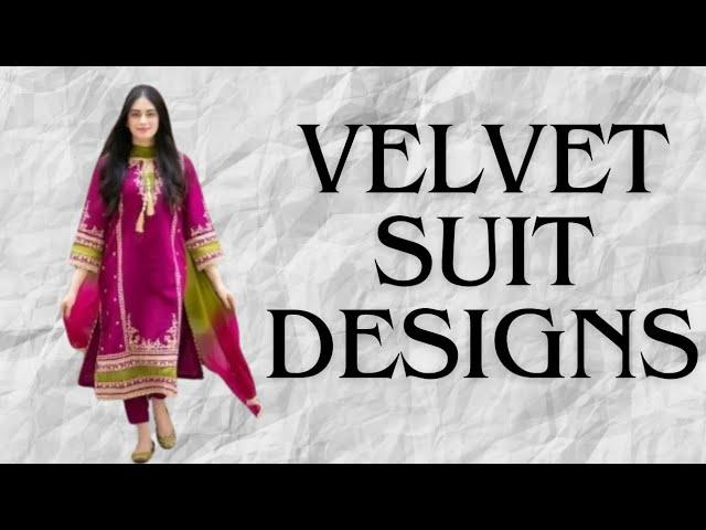 Velvet suit designs #allaboutdesign #velvetdressdesigns #velvetsuitsdesigns #viral #trending