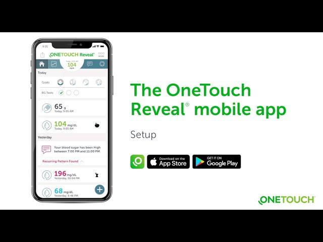 The OneTouch Reveal® Mobile App - Set Up