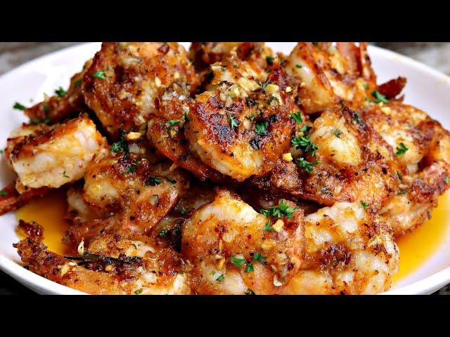 Quick and Easy Garlic Butter Shrimp Recipe | Garlic Shrimp Recipe