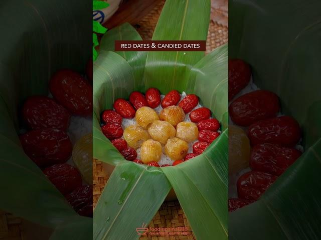 EASY RICE DUMPLINGS RECIPE #ricedumpling #cooking #chinesefood #dumplings #dessert #sweets #dimsum
