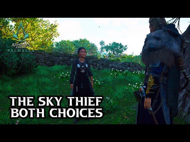 Assassin's Creed Valhalla - The Sky Thief World Event (Both Choices)