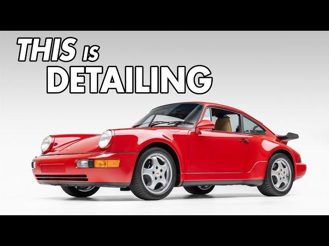 Thrashed Porsche 964 Turbo REBORN: Laser + Dry Ice Cleaning & Paint Revival