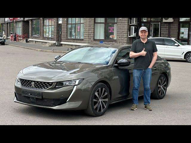 Peugeot 508 GT-Line пробег 54т.км. для клиента из Москвы.