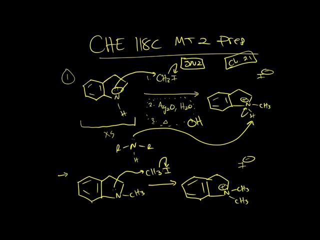 CHE 118C Midterm 2 Practice 1 | AATC | UC Davis | Eric The Tutor