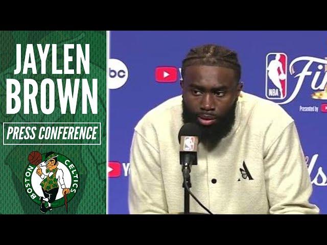 Jaylen Brown on Draymond Green Foul: "He tries to muck the game up" | Celtics vs Warriors Game 2