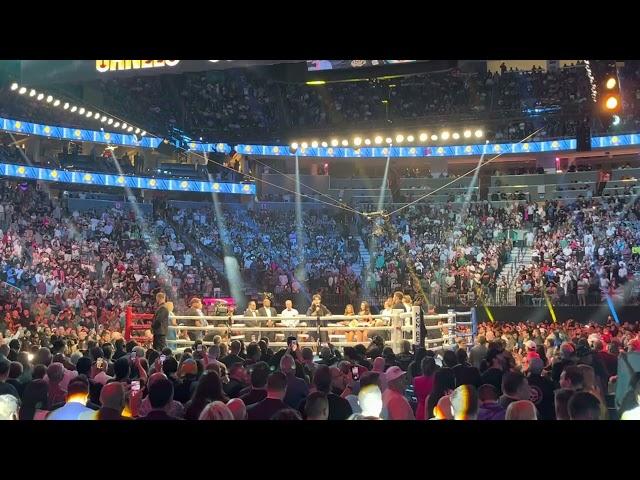 Mexicans applaud beautiful Kazakhstan anthem before Canelo vs GGG fight