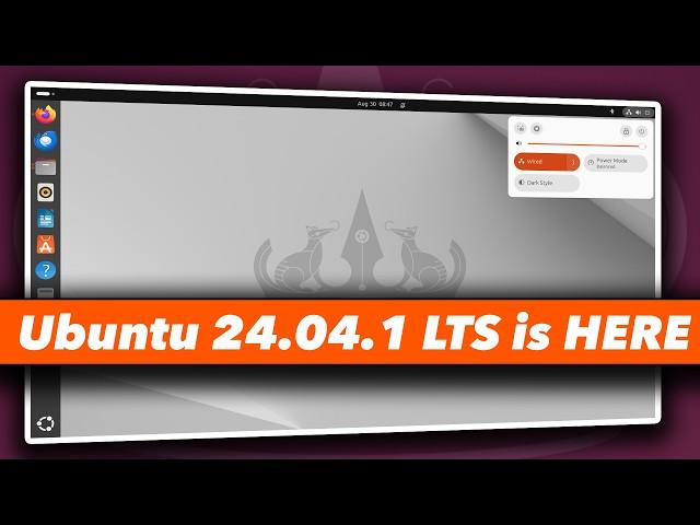 UBUNTU 24.04.1 LTS: FIRST POINT RELEASE AVAILABLE (UPGRADE NOW)