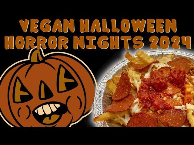 Halloween Horror Nights 2024 Vegan Options