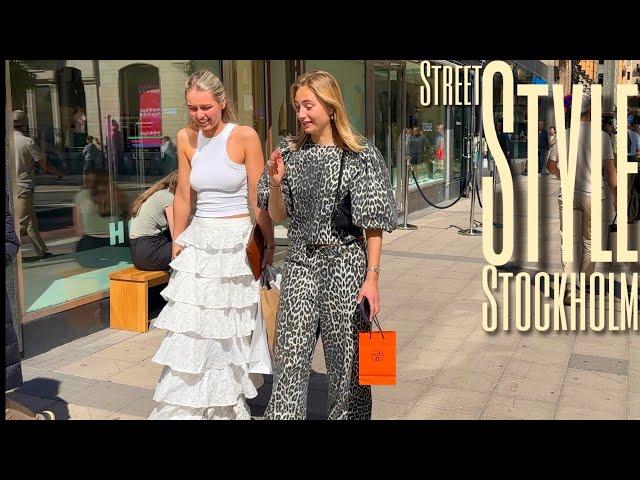 +19°C️in Stockholm | What to Wear in Scandinavia | Summer Street Style | Fashion Trends 2024