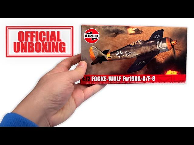 Official Unboxing- Airfix | Focke-Wulf Fw190A-8/F-8 (A02066A)