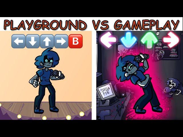 FNF Character Test | FNF Playground Remake 1,2,3,4 | gameplay VS playground