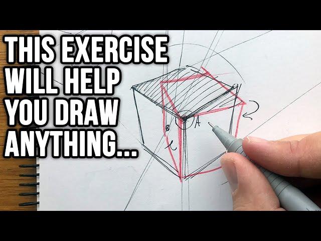 This Drawing Exercise is the building block for ANYTHING! ️