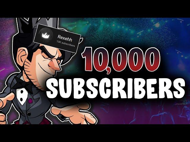 Rexehh vs 10,000 Subscribers?! | Brawlhalla Diamond Gameplay (Milestone Video)