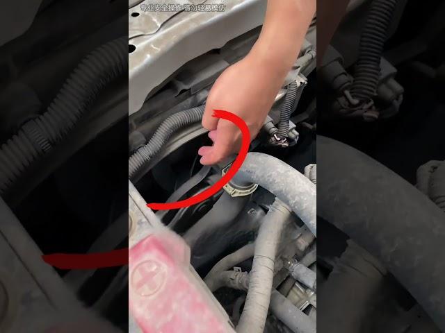 Can you solve the high temperature of the car?#car #automotive  #driving  #skills  #knowledge