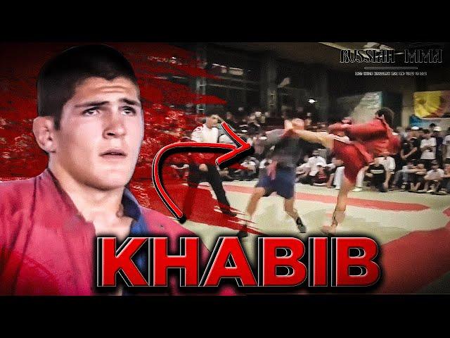  Unbelievable Young Khabib Nurmagomedov Competes in Combat Sambo at the Age of 19!