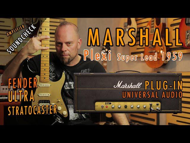 Marshall Plexi Super Lead 1959 (UAD Plug-in) with Fender Am Ultra Stratocaster HSS | Soundcheck