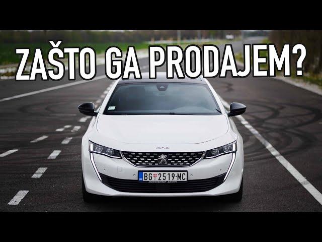 MANE I PREDNOSTI POSLE 6000 km VOŽNJE - Peugeot 508 GT Line