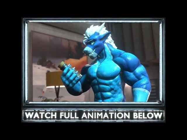 Monster Muscle Growth Transformation Animation