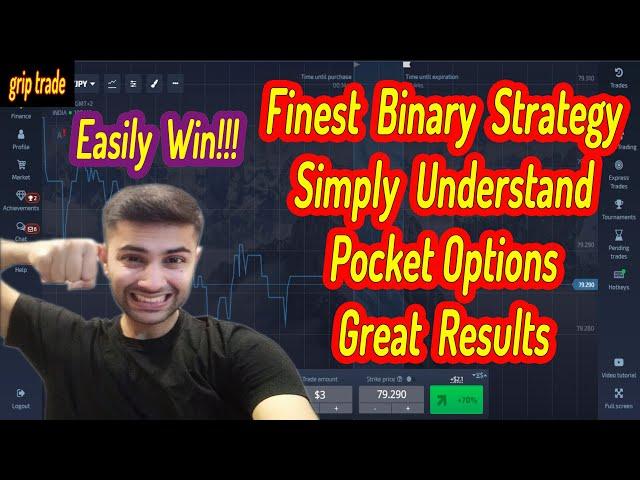 Finest Binary Strategy | Simple To Use | Easy To Understand | Complete Pocket Options Explanation