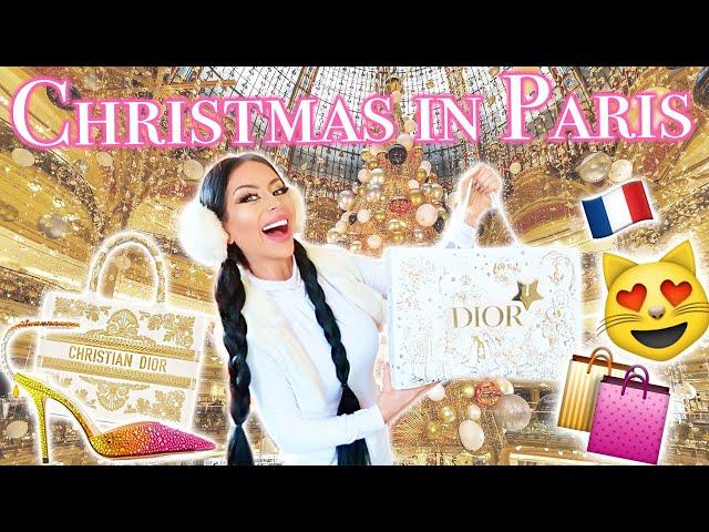 PARIS CHRISTMAS SHOPPING SPREE!