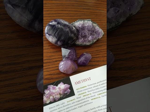 You Need This Crystal - Amethyst - Third Eye and Crown Chakras