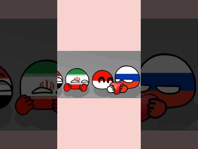 Countries supporting Palestine ️ #freepalestine #animation #countryballs #shortvideo