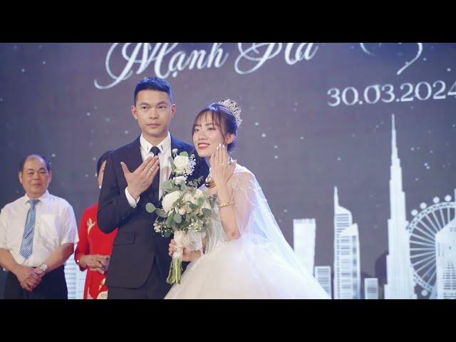 WEDDING DAY :  MẠNH HÀ  & HOÀI THU