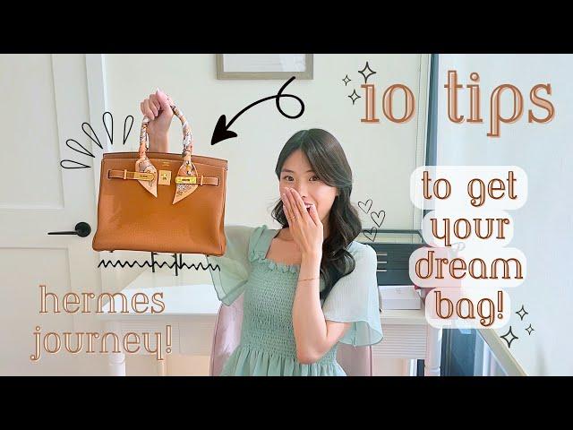 HOW TO GET A BIRKIN / KELLY / CONSTANCE  10 tips to get your dream bag fast on your Hermes journey!