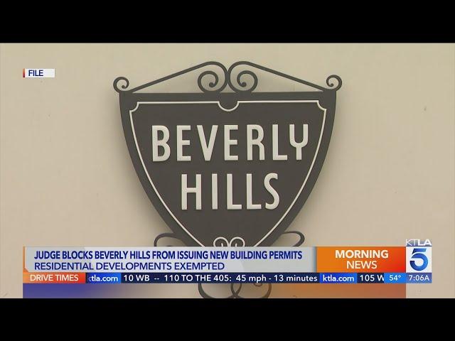 Judge halts building permits until Beverly Hills plans for affordable housing