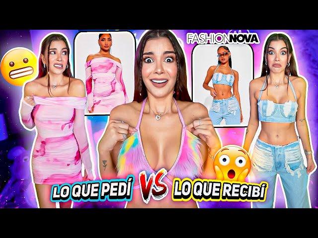  LO QUE PEDÍ vs. Lo QUE RECIBÍ ️ ¿Vale la pena COMPRAR POR INTERNET? HAUL DE FASHIONNOVA - Lulu99