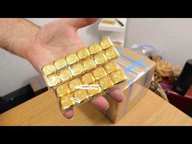 Unboxing Over 1.8 MILLION DOLLARS In GOLD!