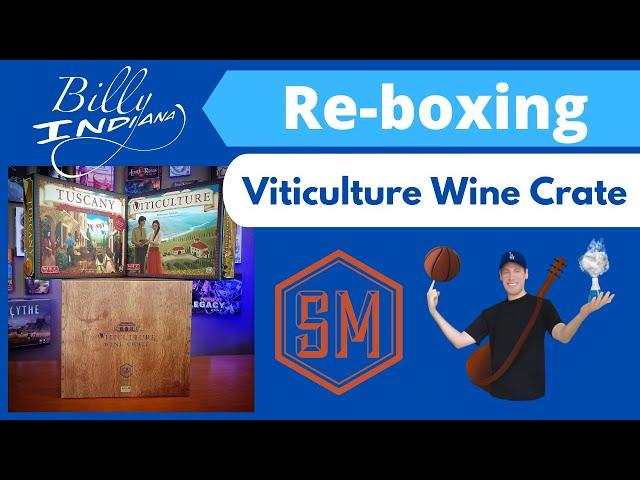 Viticulture: Wine Crate Storage Solution Re-boxing