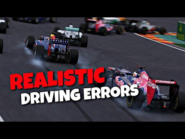 F1 REALISTIC DRIVER ERRORS #2