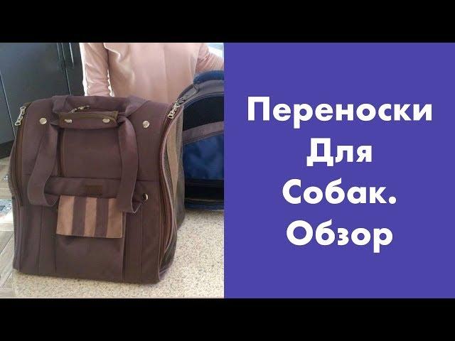 Переноски для Собак.  Обзор.