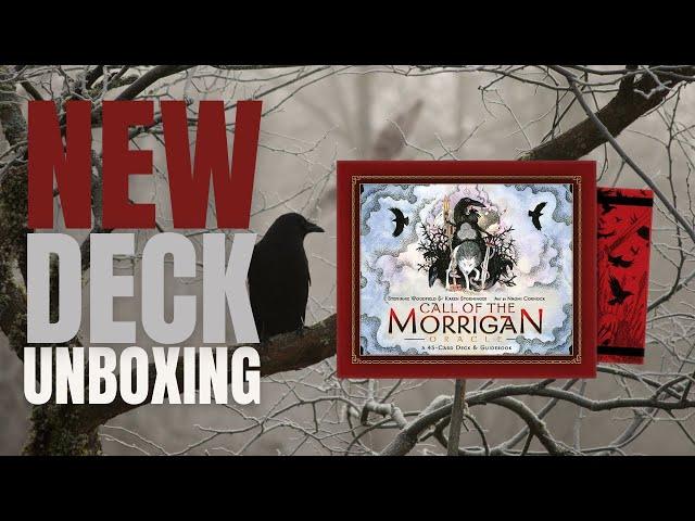  Call Of The Morrigan Oracle Deck Unboxing | The Tarot Shop UK 