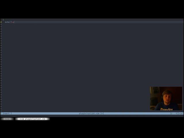 Make a Simple Vim/Neovim Plugin from Scratch: cyclist.vim