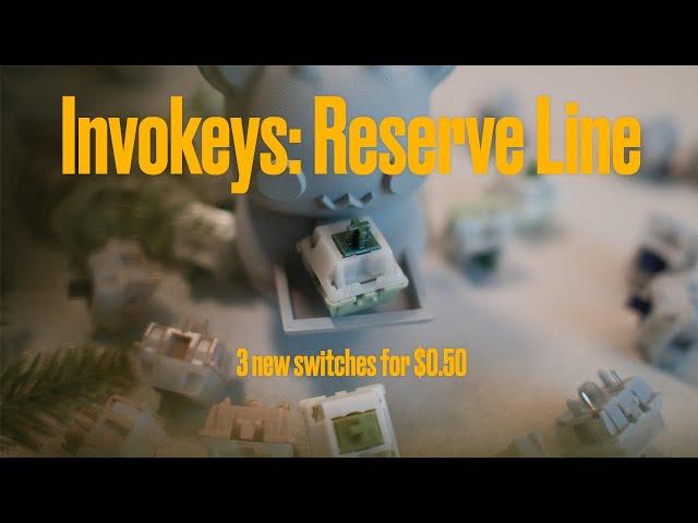 "ceremonial grade" | Invokeys Reserve Line Switch Review and Sound Test