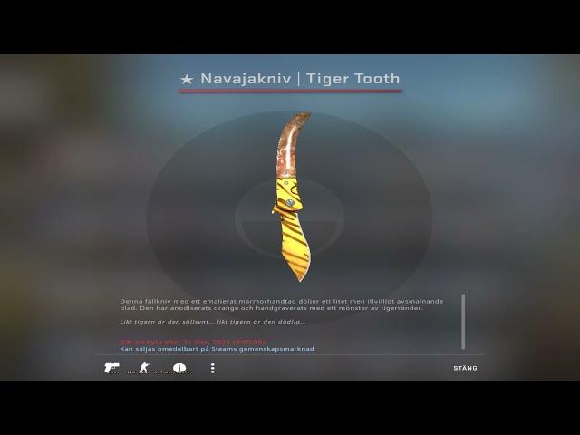 Navaja tiger tooth unbox