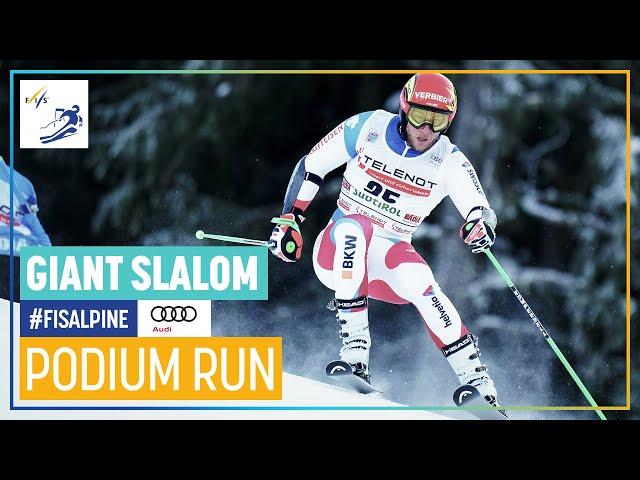 Justin Murisier | 3rd place | Alta Badia |  Men's Giant Slalom | FIS Alpine