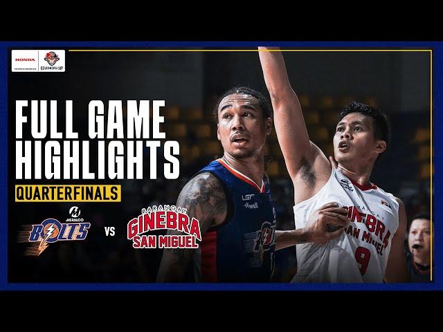 MERALCO vs GINEBRA | FULL GAME 1 QF HIGHLIGHTS | PBA SEASON 49 GOVERNORS' CUP | SEPT. 26, 2024