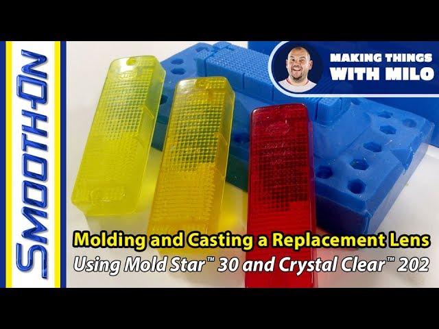 How to Create a Replacement Tail Light - Moldmaking and Clear Casting Resin Demonstration