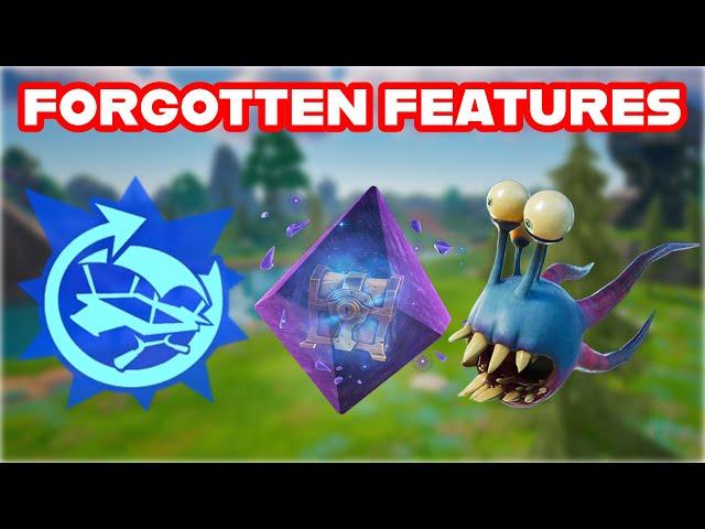 Revisiting Some of Fortnite's MOST FORGOTTEN FEATURES of ALL TIME... (Part 2)