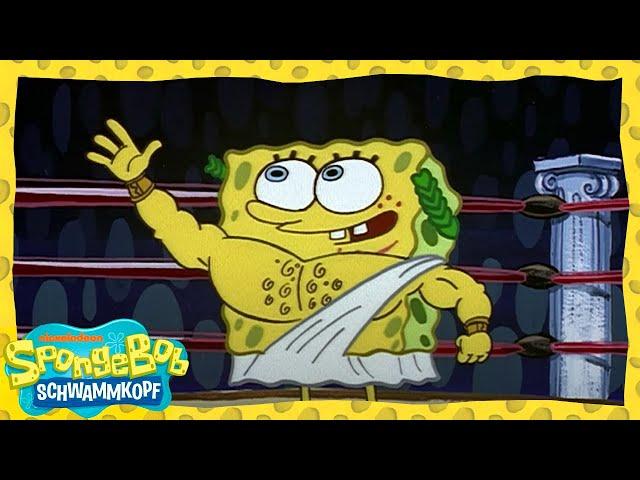 SpongeBob | SpongeBob vs. Neptun - Krabbenburger-Wettbewerb | SpongeBob Schwammkopf