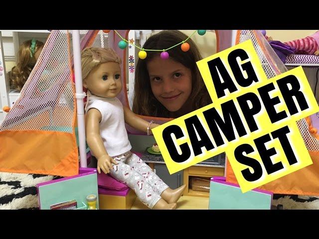 American Girl Pop-Up Camper Set